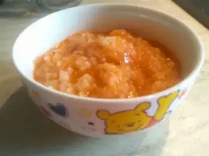 Рис с овощами для малышей