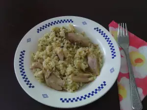 Рис с курицей