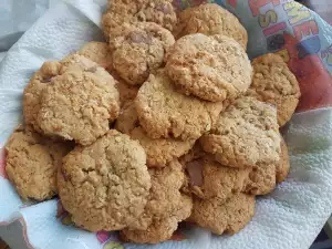 Овсяное печенье с шоколадом