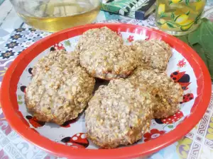 Овсяное печенье с бананом