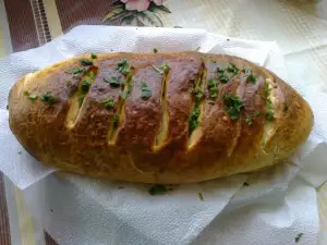 Фаршированный хлеб с богатой начинкой