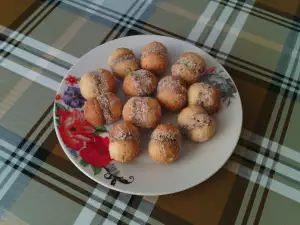 Маленькие пряники с вареньем