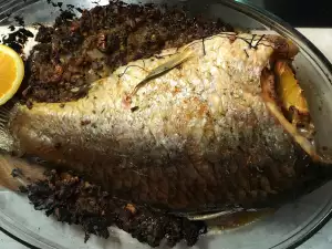 Домашний фаршированный карп