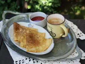 Нежные блинчики на кислом молке