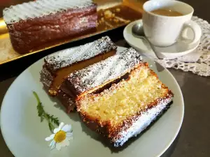 Бисквитный кекс с медом
