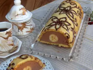 Воздушный рулет с маскарпоне