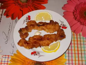 Икра в панировке с лимонный вкусом