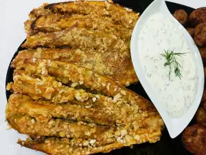 Баклажаны в панировке в духовке