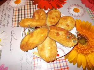 Хрустящие баклажаны в панировке