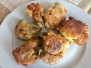 Закуска из панированной куриной печени