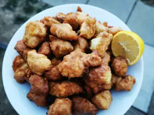 Курицы в панировке с пивом
