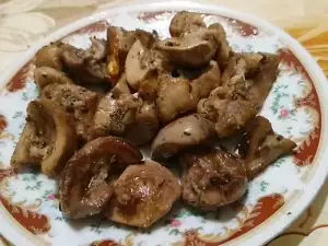 Жареные почки ягненка