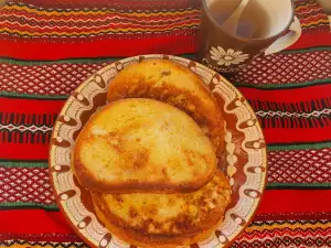 Фальшивые жареные ломтики хлеба