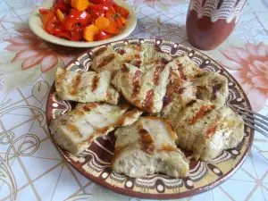 Маринованная свинина на гриле