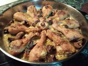 Куриные голени с майонезом
