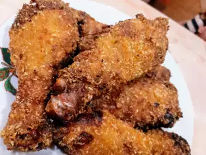 Маринованные парти куриные ножки в панировке