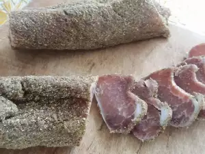 Бастурма из свиной вырезки