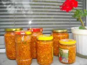 Паштет из запеченных перцев