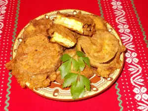 Бурек из баклажанов с брынзой и петрушкой