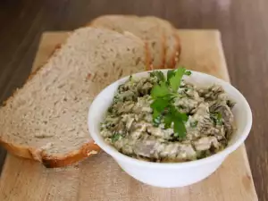 Баклажановая закуска с тахини