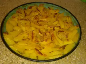 Запеченный картофель с пивом и сливочным маслом