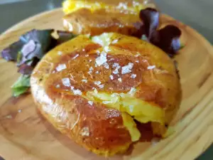 Запеченный мятый кратофель