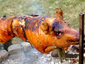 Запеченный поросенок