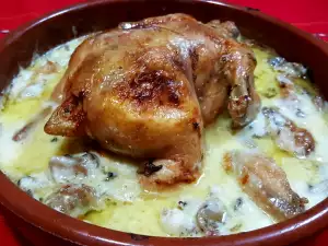 Курица с сыром в духовке