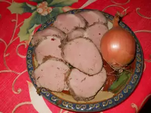 Легкая острая закуска из вырезки