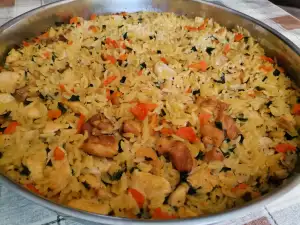 Курица с критараки в духовке