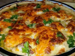 Курица 4 сыра