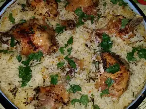 Курица с рисом и приправами