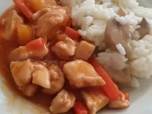 Курица в сладко-кислом соусе