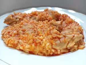 Рагу с рисом и курицей