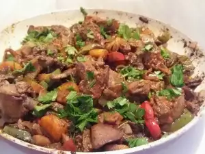 Куриная печень по рецепту монашек