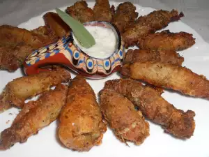 Хрустящая куриная кожица в духовке