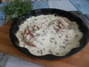 Нежные куриные стейки в духовке с вкусным соусом