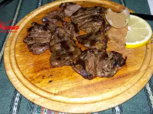 Утиные сердечки на гриле