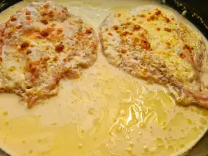 Куриное филе со сливками