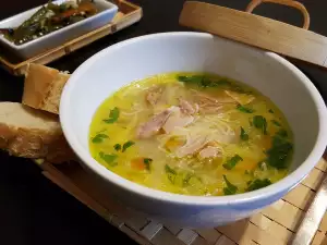 Куриный суп без заправки