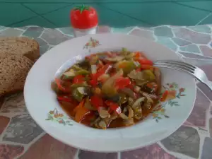 Рагу из сладких перцев из бабушкиных рецептов