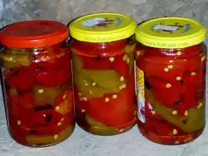 Запеченные перцы на зиму
