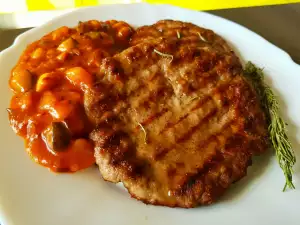 Плескавица по-охотничьи