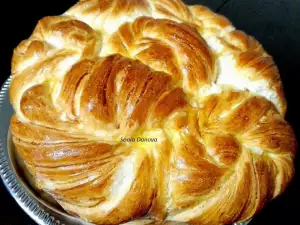 Праздничный домашний хлеб Улитка