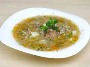 Суп из свиных костей
