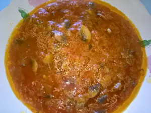Постное рагу с грибами