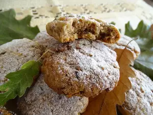 Домашнее постное курабье с финиками