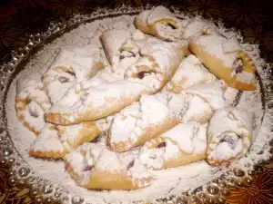 Рассыпчатое домашнее печенье с лукумом