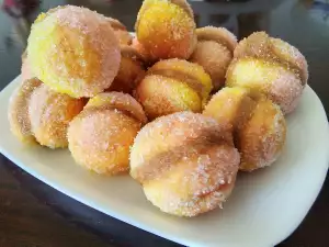 Печенье персики с персиками