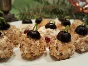 Закуска рождественские игрушки